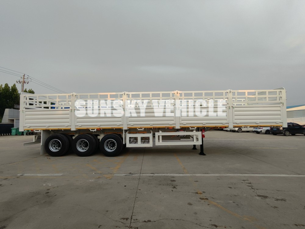 Semi-remorque plateau pour transport de matériaux granulaires neuf SUNSKY: photos 7 Semi-remorque plateau pour transport de matériaux granulaires neuf SUNSKY: photos 7