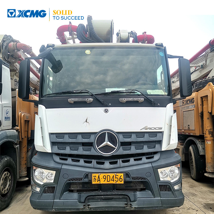 XCMG Official HB52V Used Mobile Concrete Pump 52m Truck Mounted Concrete Pump Price - Camion pompe: photos 1 XCMG Official HB52V Used Mobile Concrete Pump 52m Truck Mounted Concrete Pump Price - Camion pompe: photos 1