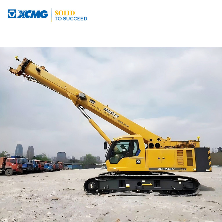 XCMG Official Used Telescopic Crawler Cranes XGC25T Small Hydraulic Crane Price For Sale - Grue sur chenilles: photos 1 XCMG Official Used Telescopic Crawler Cranes XGC25T Small Hydraulic Crane Price For Sale - Grue sur chenilles: photos 1