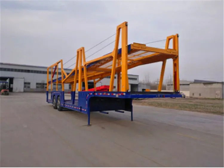 XCMG XCMG Official Manufacturer Flat Bed Container Car Transport Semi Truck Trailer - Semi-remorque porte-voitures: photos 5 XCMG XCMG Official Manufacturer Flat Bed Container Car Transport Semi Truck Trailer - Semi-remorque porte-voitures: photos 5