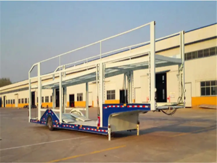 XCMG XCMG Official Manufacturer Flat Bed Container Car Transport Semi Truck Trailer - Semi-remorque porte-voitures: photos 4 XCMG XCMG Official Manufacturer Flat Bed Container Car Transport Semi Truck Trailer - Semi-remorque porte-voitures: photos 4
