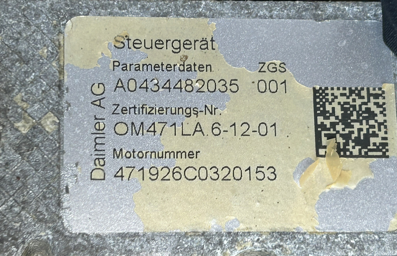 MERCEDES ACTROS MP4 OM471 926 - Moteur pour Camion: photos 5 MERCEDES ACTROS MP4 OM471 926 - Moteur pour Camion: photos 5