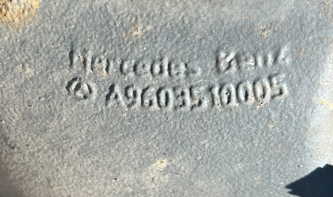 MERCEDES AXLE + HUBS R440-13,0 2,733 ACTROS MP4 - Essieu arrière: photos 3 MERCEDES AXLE + HUBS R440-13,0 2,733 ACTROS MP4 - Essieu arrière: photos 3