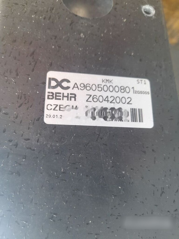 Mercedes-Benz ACTROS MP4 A9605000801 Mercedes-Benz truck - Radiateur pour Camion: photos 5 Mercedes-Benz ACTROS MP4 A9605000801 Mercedes-Benz truck - Radiateur pour Camion: photos 5