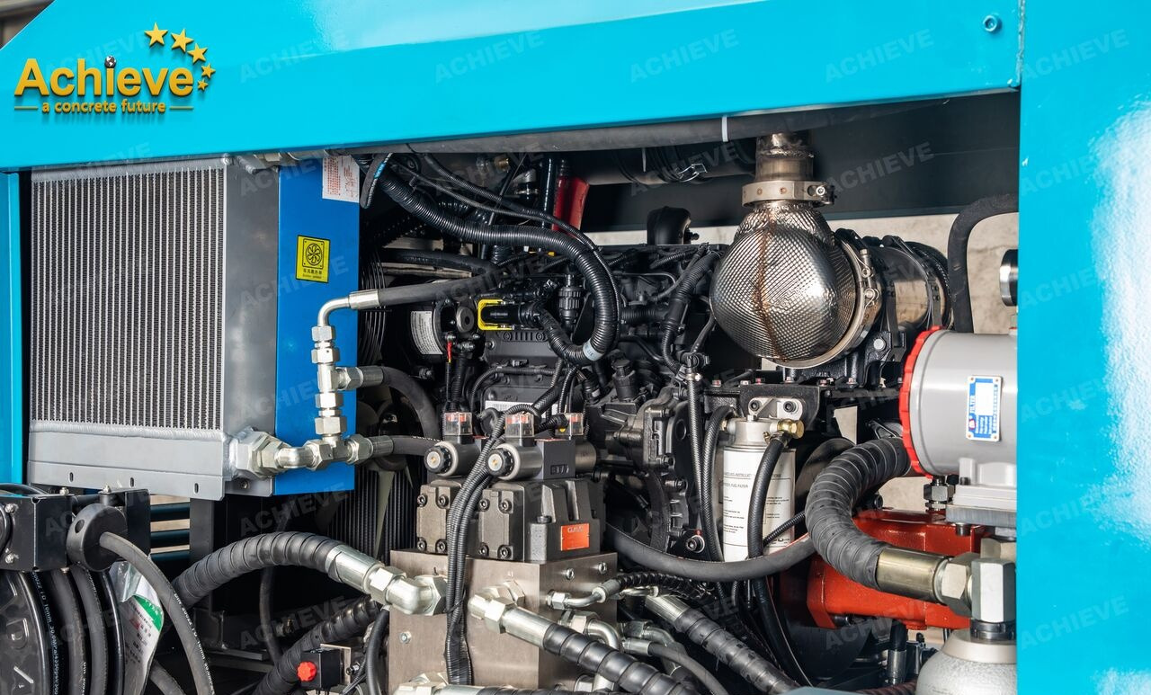 Pompe à béton stationnaire neuf ACHIEVE New  AP300-TDE European Version 【ACHIEVE】100% BRAND NEW !!!: photos 20