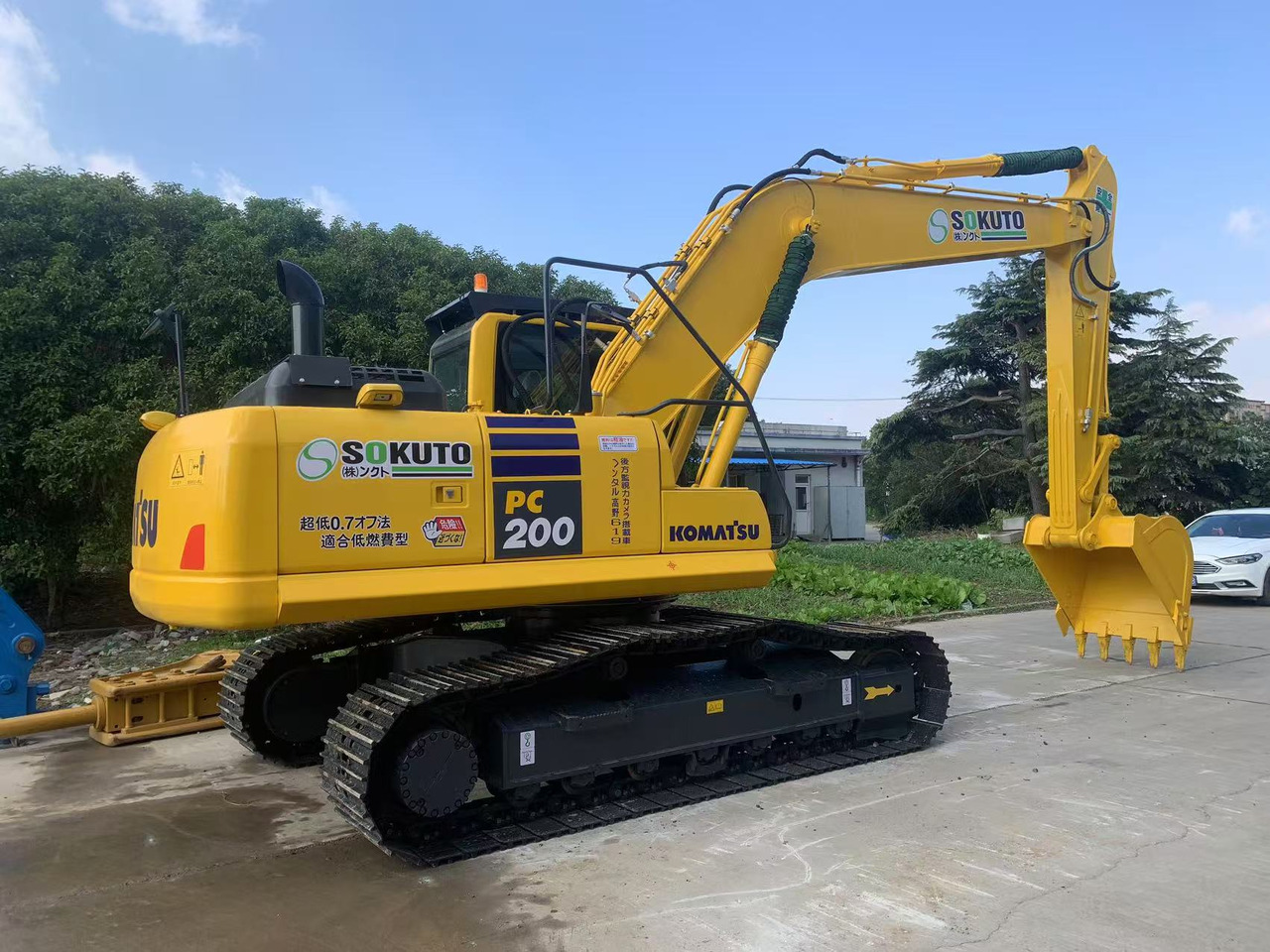 Komatsu 20 ton Excavator PC200 Japan Origin - Pelle sur chenille: photos 2 Komatsu 20 ton Excavator PC200 Japan Origin - Pelle sur chenille: photos 2