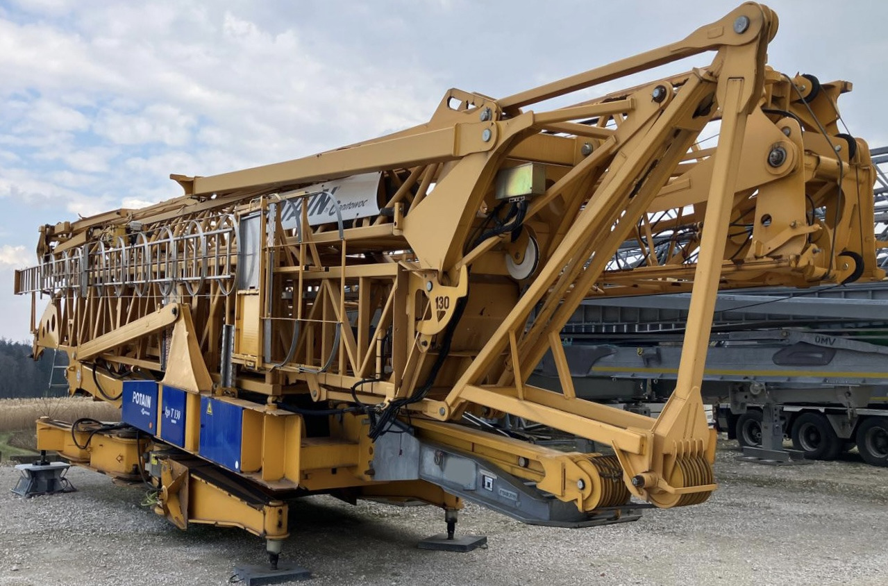 POTAIN IGO T130 - Grue à montage rapide: photos 1 POTAIN IGO T130 - Grue à montage rapide: photos 1