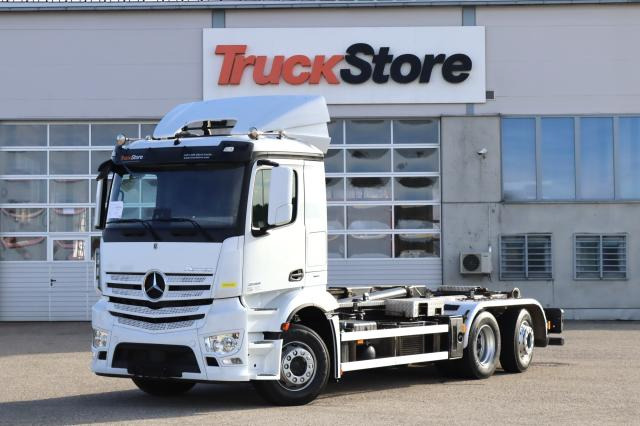 Mercedes-Benz Actros 2551L LENKACHSE - Camion ampliroll: photos 1 Mercedes-Benz Actros 2551L LENKACHSE - Camion ampliroll: photos 1
