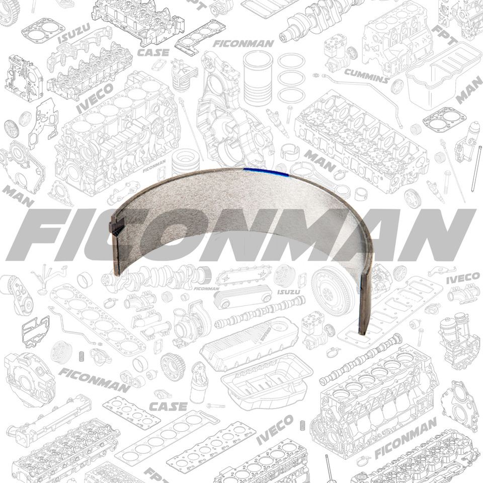 FORD Ford Trucks F-MAX ECOTORQ 9L BRG CSHAFT MN LWR BLUE  T163988 6C466A338AAA - Coussinets de moteur pour Camion: photos 2 FORD Ford Trucks F-MAX ECOTORQ 9L BRG CSHAFT MN LWR BLUE  T163988 6C466A338AAA - Coussinets de moteur pour Camion: photos 2