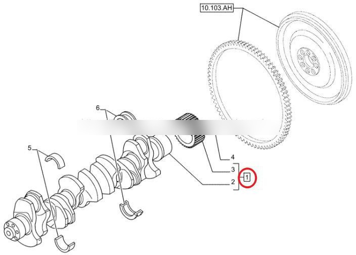OEM Engine Cursor11 F3GFE613A B001 5801863562/5801690111 crankshaft assy F5801826071 F504370119 - Vilebrequin pour Camion: photos 2 OEM Engine Cursor11 F3GFE613A B001 5801863562/5801690111 crankshaft assy F5801826071 F504370119 - Vilebrequin pour Camion: photos 2