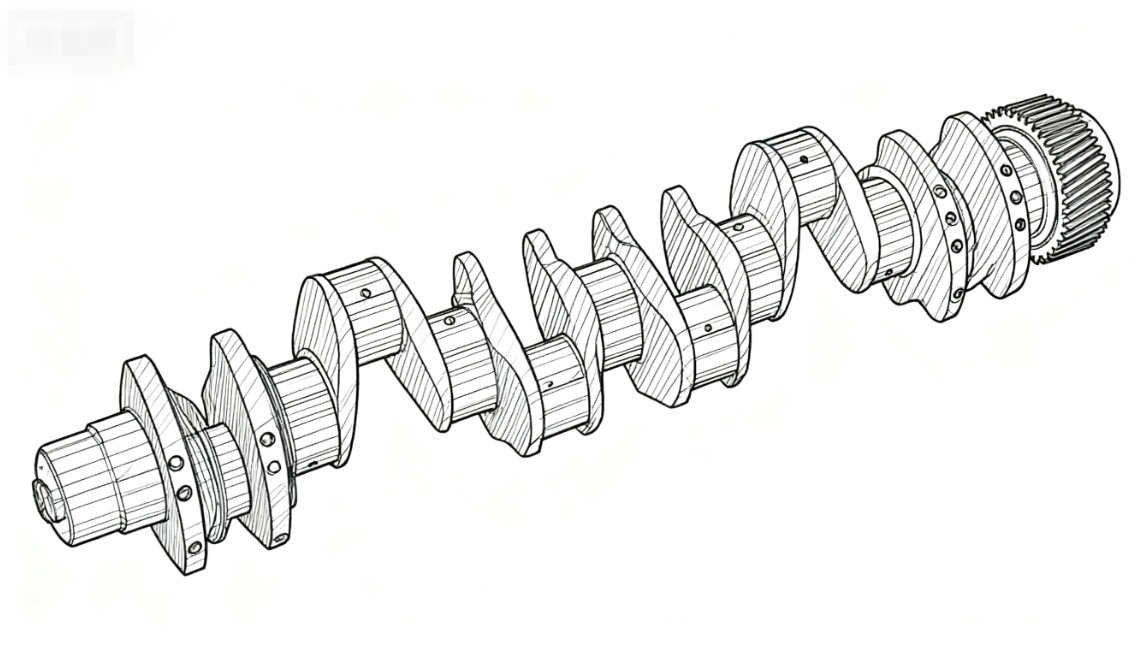 OEM Engine Cursor11 F3GFE613A B001 5801863562/5801690111 crankshaft assy F5801826071 F504370119 - Vilebrequin pour Camion: photos 1 OEM Engine Cursor11 F3GFE613A B001 5801863562/5801690111 crankshaft assy F5801826071 F504370119 - Vilebrequin pour Camion: photos 1