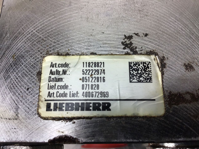 Liebherr Check Valve - Hydraulique: photos 4 Liebherr Check Valve - Hydraulique: photos 4