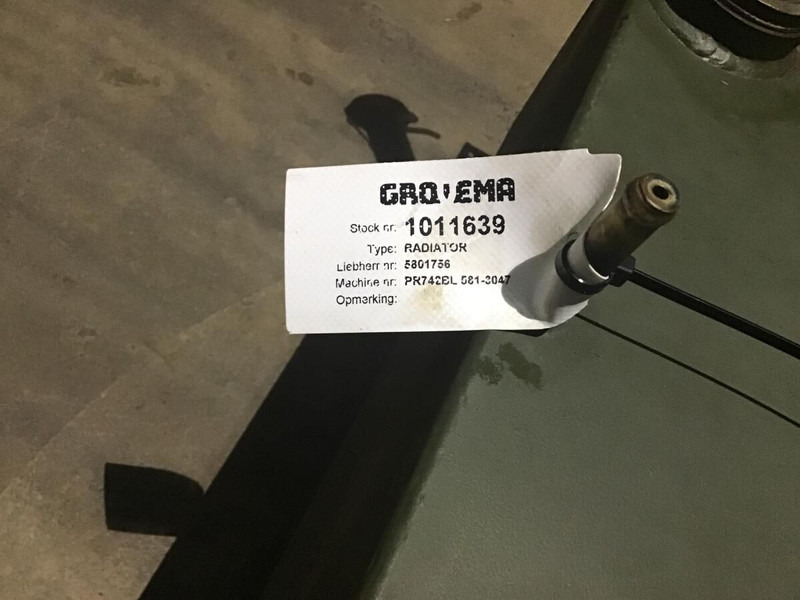 Liebherr Combined Radiator - Radiateur: photos 3 Liebherr Combined Radiator - Radiateur: photos 3