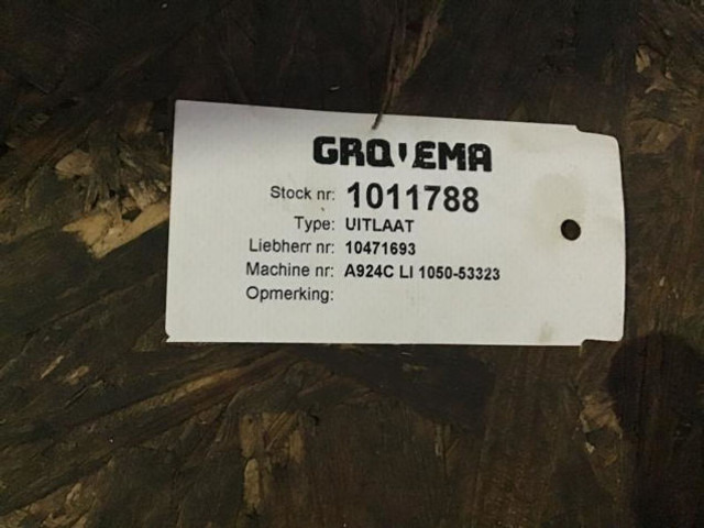 Liebherr Exhaust Silencer - Silencieux: photos 4 Liebherr Exhaust Silencer - Silencieux: photos 4