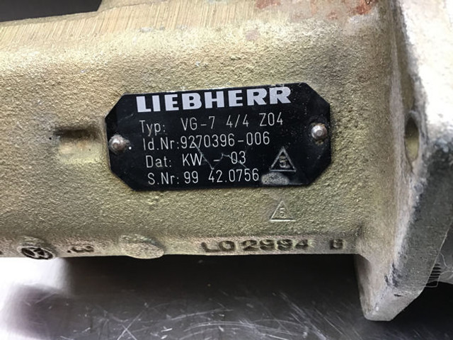 Liebherr Pilot control Unit - Levier de vitesse: photos 3 Liebherr Pilot control Unit - Levier de vitesse: photos 3