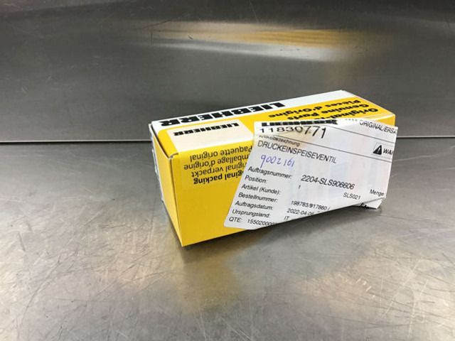 Liebherr Pressure Valve - Valve: photos 1 Liebherr Pressure Valve - Valve: photos 1