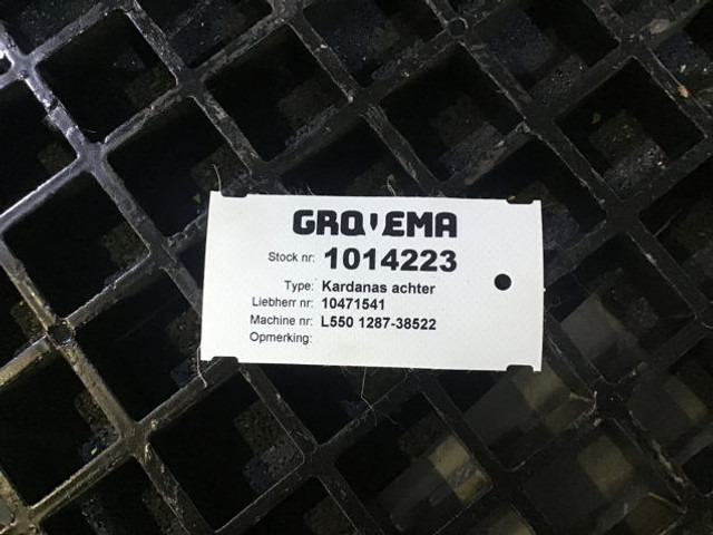 Liebherr Propellor Shaft - Demi arbre: photos 5 Liebherr Propellor Shaft - Demi arbre: photos 5