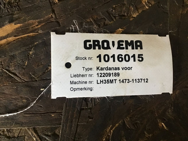 Liebherr Propellor Shaft - Demi arbre: photos 3 Liebherr Propellor Shaft - Demi arbre: photos 3