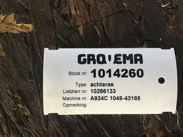 Essieu et pièces Liebherr Rearaxle MTE3070: photos 7
