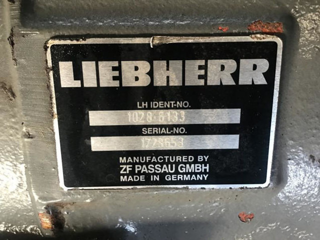Essieu et pièces Liebherr Rearaxle MTE3070: photos 6