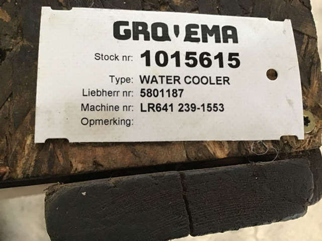 Liebherr Water Cooler - Radiateur: photos 1 Liebherr Water Cooler - Radiateur: photos 1