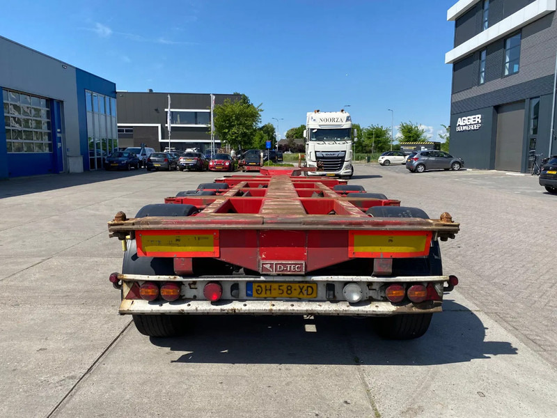 D-Tec FT-43-03V / Flexitrailer / 2x Extendable / BPW / 1x Lift Axle - Semi-remorque porte-conteneur/ Caisse mobile: photos 2 D-Tec FT-43-03V / Flexitrailer / 2x Extendable / BPW / 1x Lift Axle - Semi-remorque porte-conteneur/ Caisse mobile: photos 2