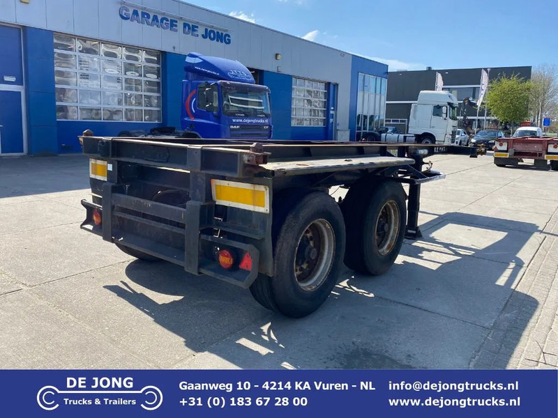 Van Hool / Container Chassis 20FT / Steel Suspension - Semi-remorque porte-conteneur/ Caisse mobile: photos 1 Van Hool / Container Chassis 20FT / Steel Suspension - Semi-remorque porte-conteneur/ Caisse mobile: photos 1