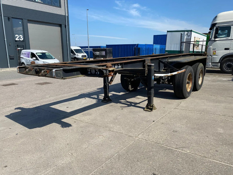 Van Hool / Container Chassis 20FT / Steel Suspension - Semi-remorque porte-conteneur/ Caisse mobile: photos 4 Van Hool / Container Chassis 20FT / Steel Suspension - Semi-remorque porte-conteneur/ Caisse mobile: photos 4