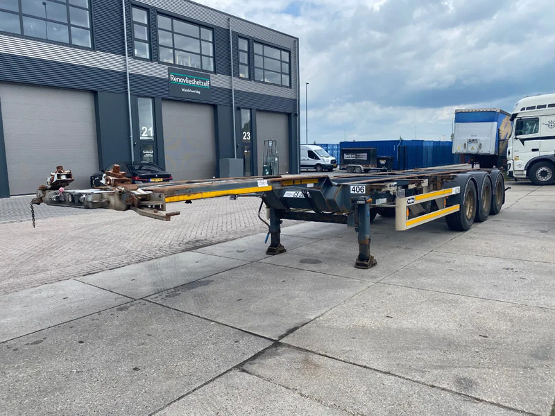 Van Hool Container Chassis / 40-45 FT / BPW - Semi-remorque porte-conteneur/ Caisse mobile: photos 4 Van Hool Container Chassis / 40-45 FT / BPW - Semi-remorque porte-conteneur/ Caisse mobile: photos 4