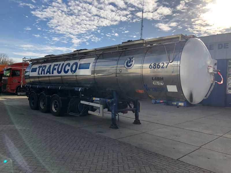 Van Hool Tank / 30.000 LT / 3 compartments / Inox / SAF - Semi-remorque citerne: photos 5 Van Hool Tank / 30.000 LT / 3 compartments / Inox / SAF - Semi-remorque citerne: photos 5