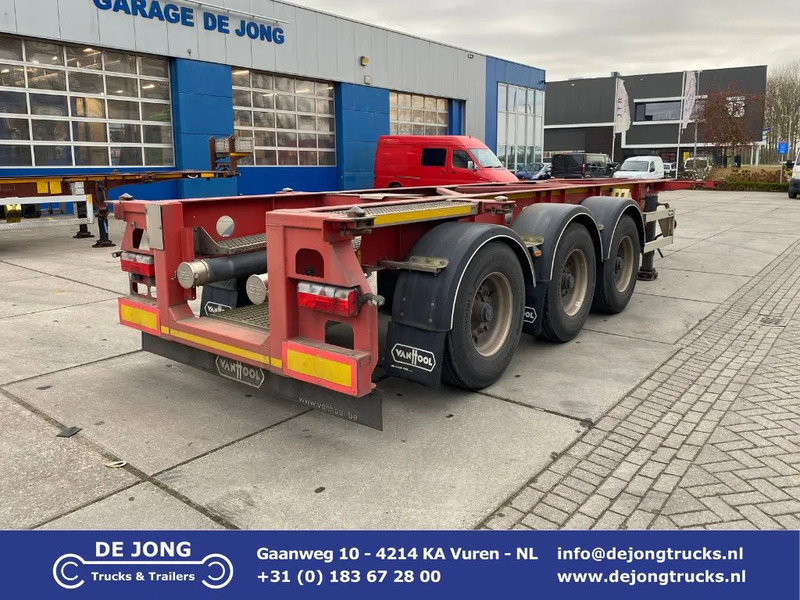 Van Hool Tank chassis / ADR / BPW + DISC / 20-30 FT - Semi-remorque porte-conteneur/ Caisse mobile: photos 1 Van Hool Tank chassis / ADR / BPW + DISC / 20-30 FT - Semi-remorque porte-conteneur/ Caisse mobile: photos 1