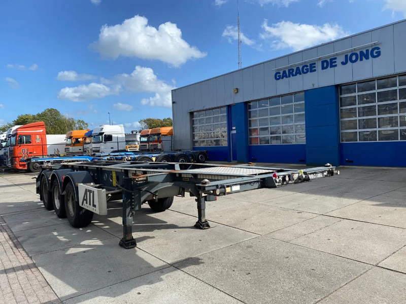 Van Hool Tank chassis / ADR / BPW + DISC / 20-30 FT - Semi-remorque porte-conteneur/ Caisse mobile: photos 5 Van Hool Tank chassis / ADR / BPW + DISC / 20-30 FT - Semi-remorque porte-conteneur/ Caisse mobile: photos 5