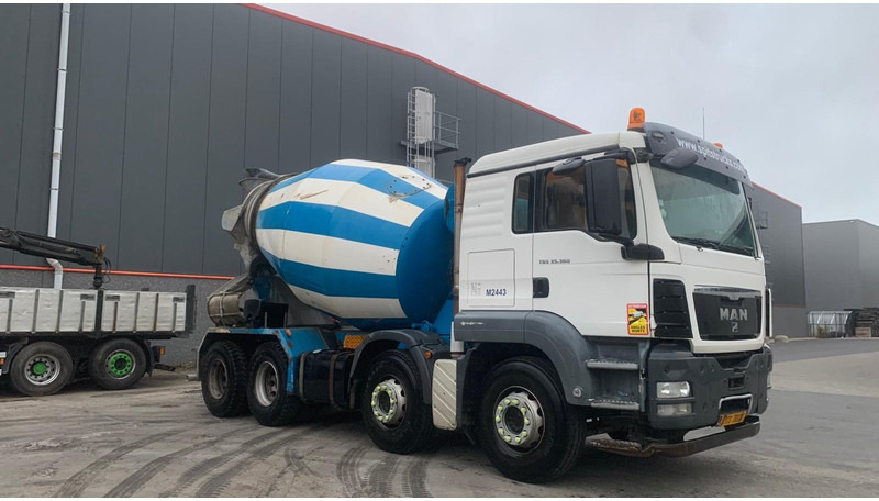 MAN TGS 35.360  Liebherr + 9M3 - Camion malaxeur: photos 3 MAN TGS 35.360  Liebherr + 9M3 - Camion malaxeur: photos 3