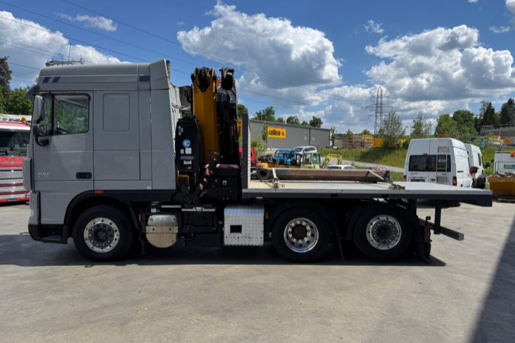 Camion grue DAF XF510 Effer 255-5 6x2 SZM/Pritsche: photos 11