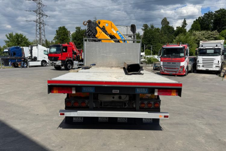 Camion grue DAF XF510 Effer 255-5 6x2 SZM/Pritsche: photos 10