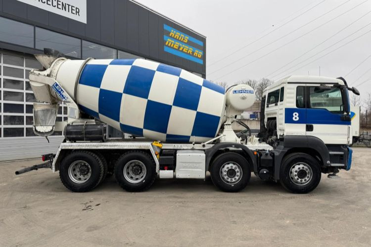 MAN TGS 32.400 8x4 Stetter 9m3 - Camion malaxeur: photos 4 MAN TGS 32.400 8x4 Stetter 9m3 - Camion malaxeur: photos 4