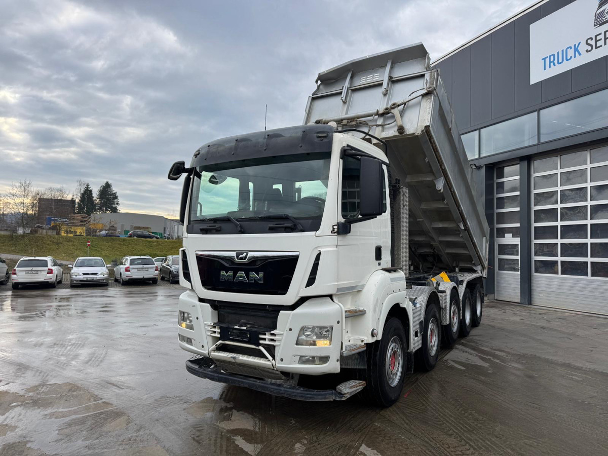 MAN TGS 41.480 10x4 2S Moser - Camion benne: photos 1 MAN TGS 41.480 10x4 2S Moser - Camion benne: photos 1