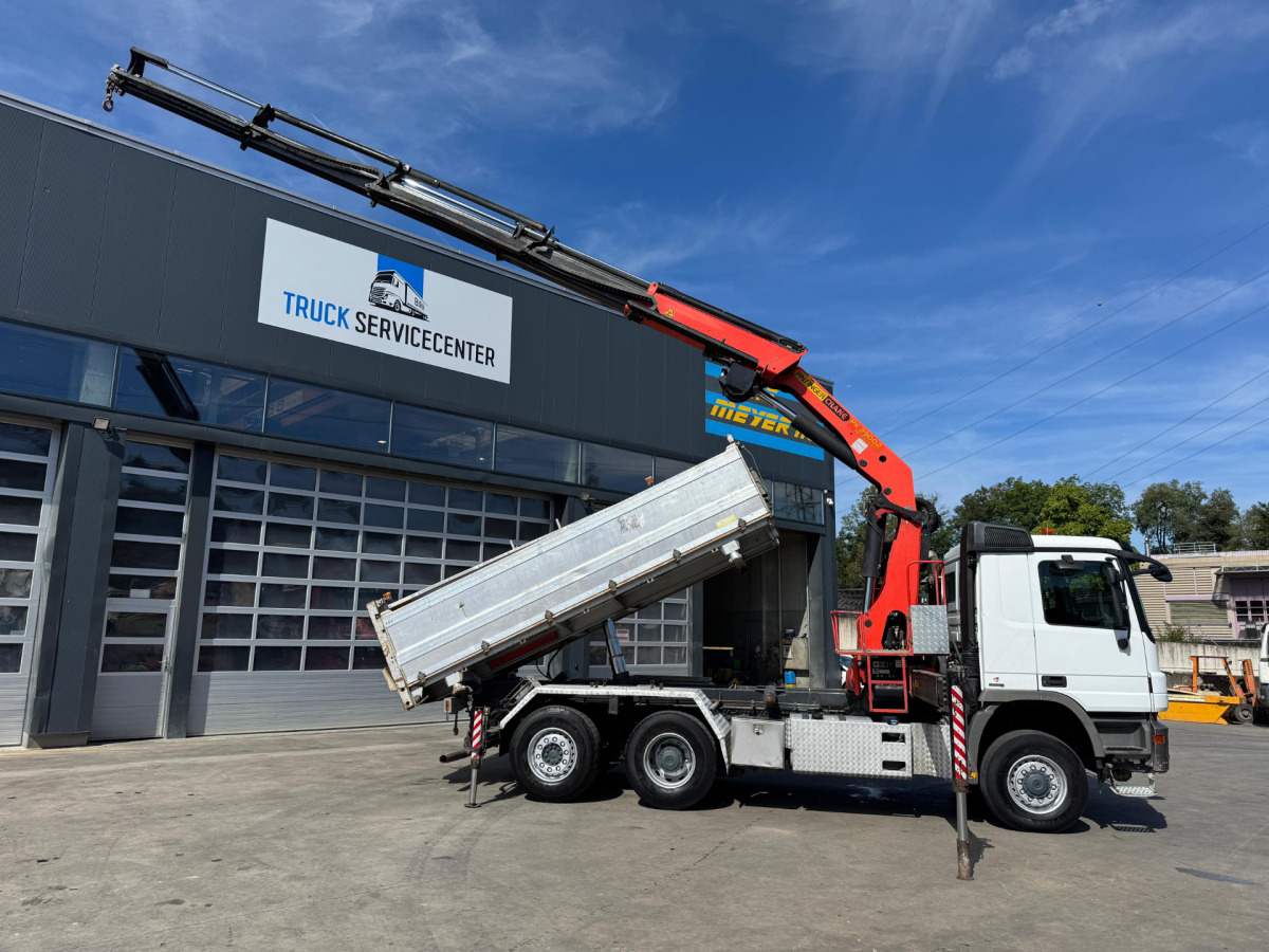 Camion grue MERCEDES Actros 2641 6x4-4 PK29000-7 Kipper: photos 12 Camion grue MERCEDES Actros 2641 6x4-4 PK29000-7 Kipper: photos 12
