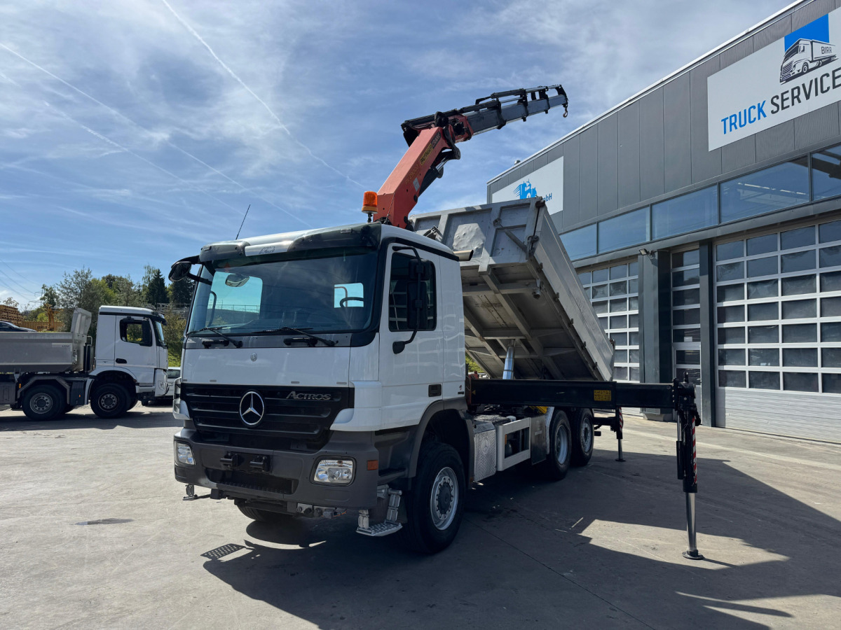 Camion grue MERCEDES Actros 2641 6x4-4 PK29000-7 Kipper: photos 11 Camion grue MERCEDES Actros 2641 6x4-4 PK29000-7 Kipper: photos 11