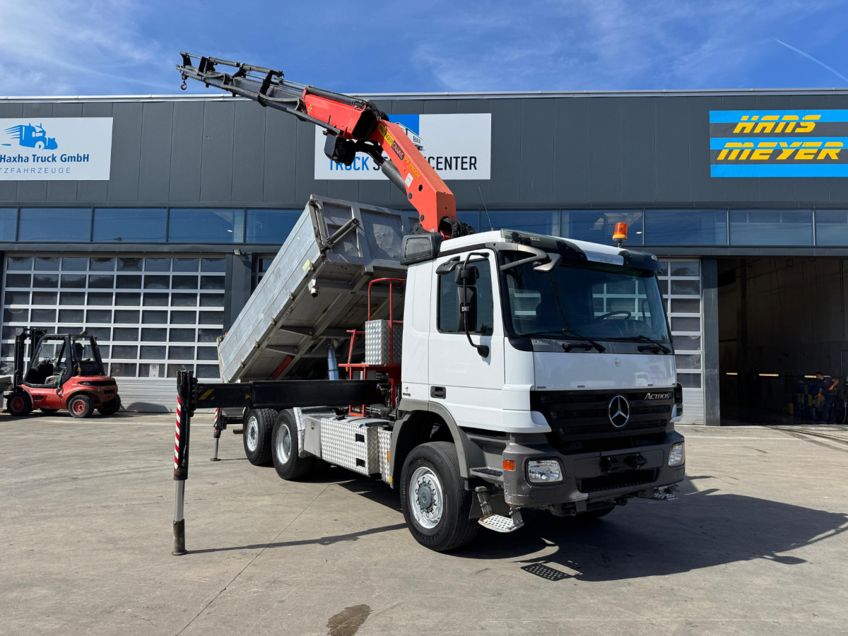 Camion grue MERCEDES Actros 2641 6x4-4 PK29000-7 Kipper: photos 13 Camion grue MERCEDES Actros 2641 6x4-4 PK29000-7 Kipper: photos 13