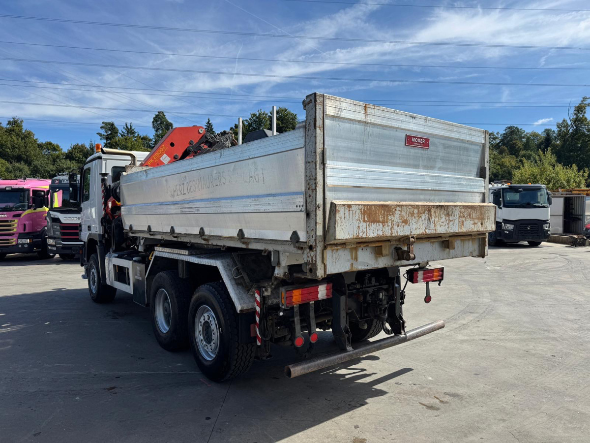 Camion grue MERCEDES Actros 2641 6x4-4 PK29000-7 Kipper: photos 8 Camion grue MERCEDES Actros 2641 6x4-4 PK29000-7 Kipper: photos 8