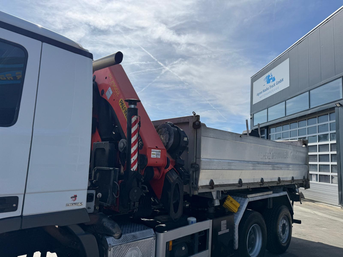 Camion grue MERCEDES Actros 2641 6x4-4 PK29000-7 Kipper: photos 10 Camion grue MERCEDES Actros 2641 6x4-4 PK29000-7 Kipper: photos 10