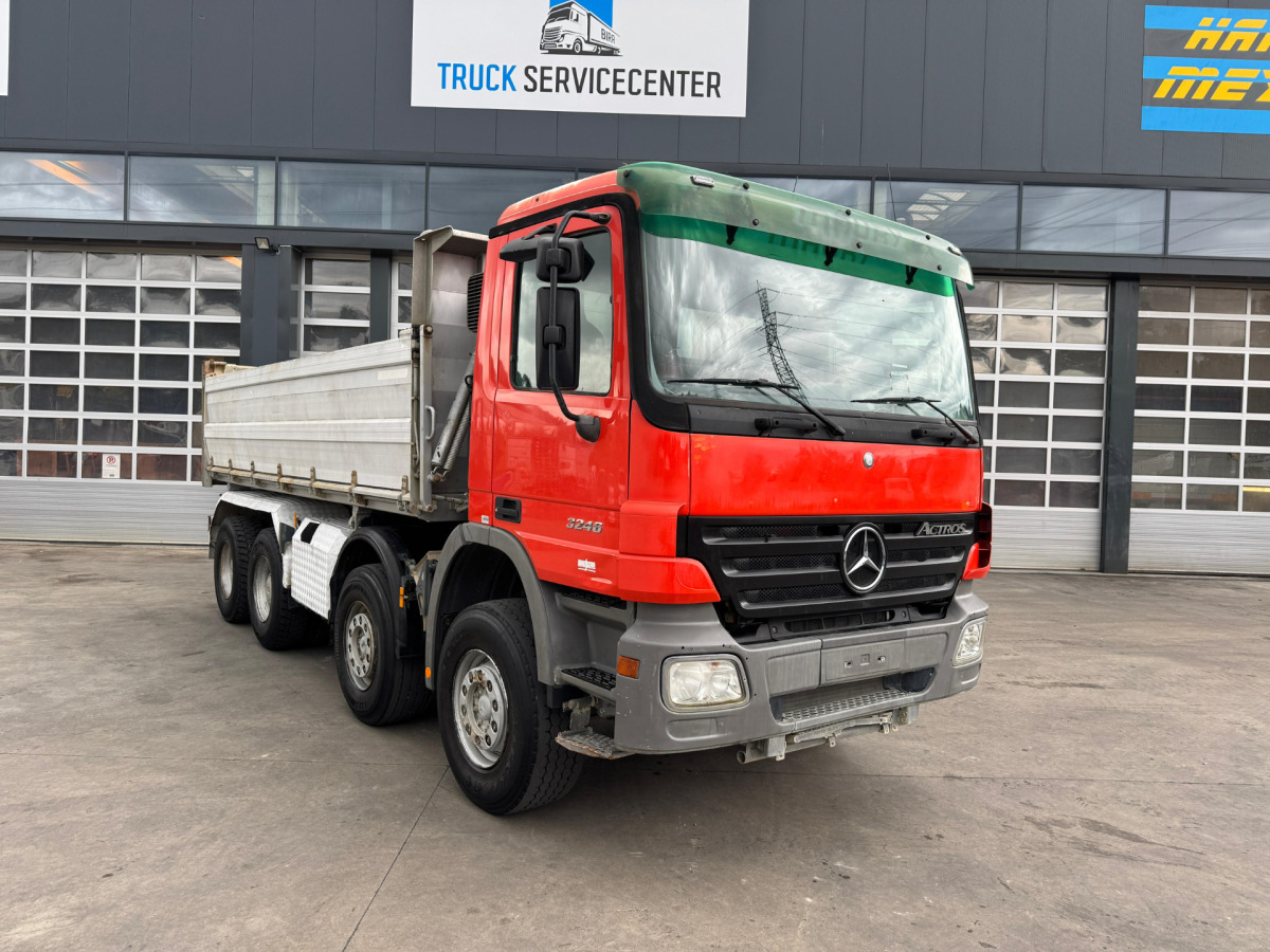 MERCEDES Actros 3246 8x4 Meiller 3 Seitenkipper - Camion benne: photos 3 MERCEDES Actros 3246 8x4 Meiller 3 Seitenkipper - Camion benne: photos 3