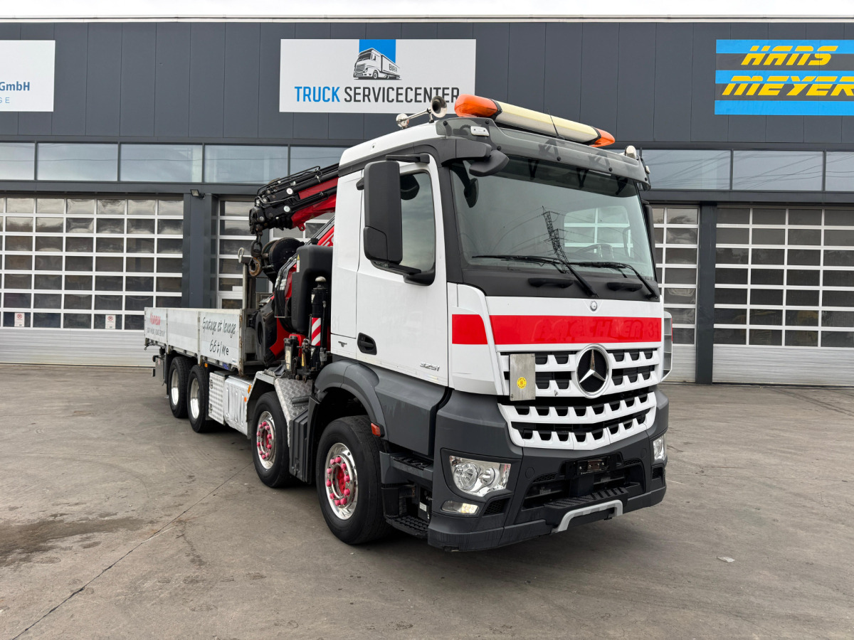 MERCEDES Arocs 3251 8x4 Fassi 660 6-6 - Camion grue: photos 4 MERCEDES Arocs 3251 8x4 Fassi 660 6-6 - Camion grue: photos 4