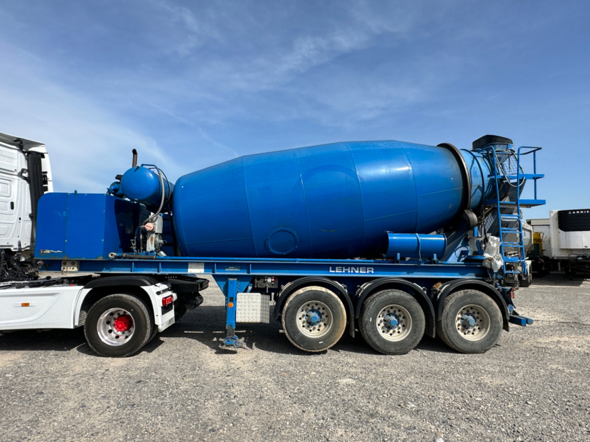 Marke Lecinena Baruval 12m3 Motorantrieb - Semi-remorque malaxeur: photos 2 Marke Lecinena Baruval 12m3 Motorantrieb - Semi-remorque malaxeur: photos 2