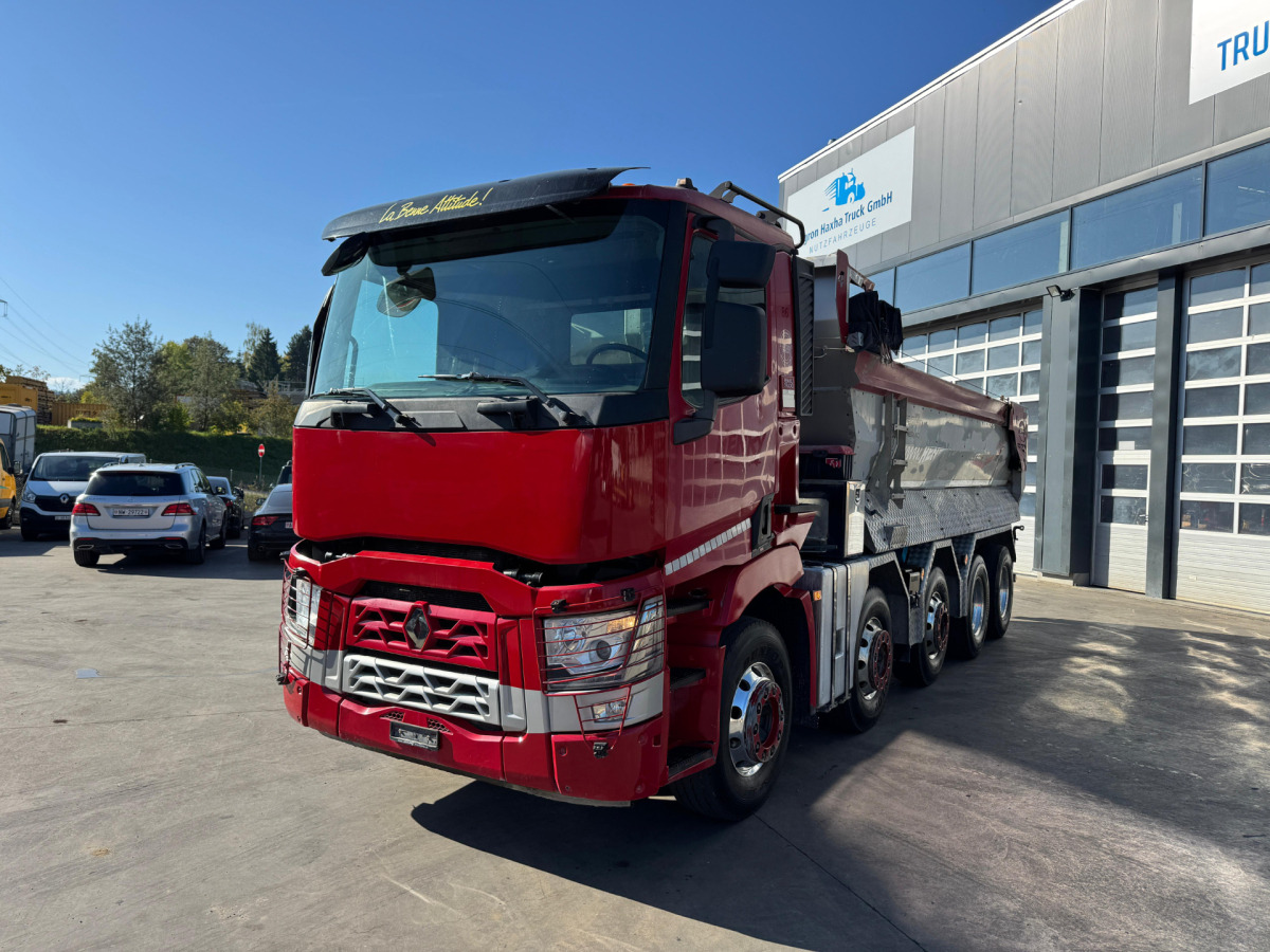 RENAULT C520 10x4 - Camion benne: photos 1 RENAULT C520 10x4 - Camion benne: photos 1