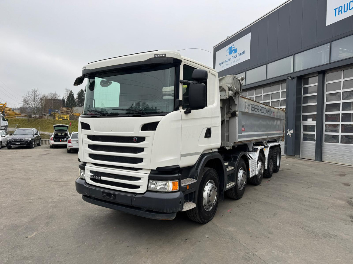 SCANIA G490 10x4 2S Moser - Camion ampliroll: photos 2 SCANIA G490 10x4 2S Moser - Camion ampliroll: photos 2
