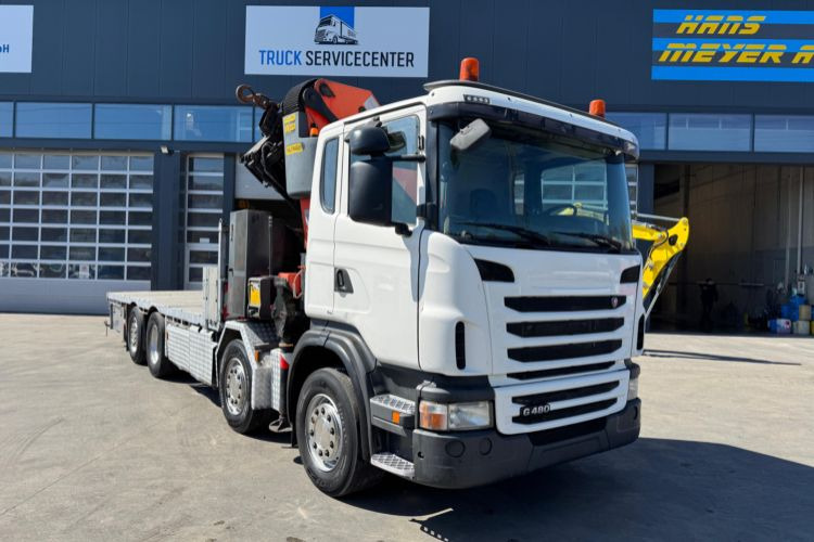 Scania G480 8x2 Palfinger 50002-6 - Camion grue: photos 5 Scania G480 8x2 Palfinger 50002-6 - Camion grue: photos 5