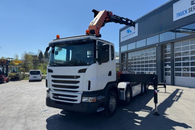 Scania G480 8x2 Palfinger 50002-6 - Camion grue: photos 2 Scania G480 8x2 Palfinger 50002-6 - Camion grue: photos 2