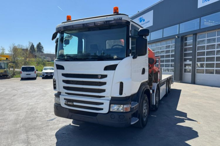 Scania G480 8x2 Palfinger 50002-6 - Camion grue: photos 3 Scania G480 8x2 Palfinger 50002-6 - Camion grue: photos 3